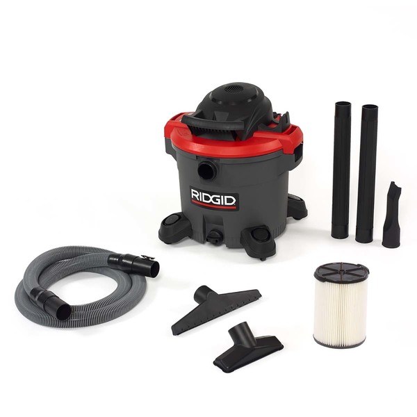 Ridgid VAC, RED 12 GAL WET/DRY RT1200 62703